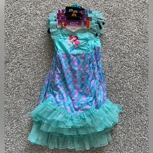 Disney Princess Ariel Dress (Multiple sizes available) Brand New!